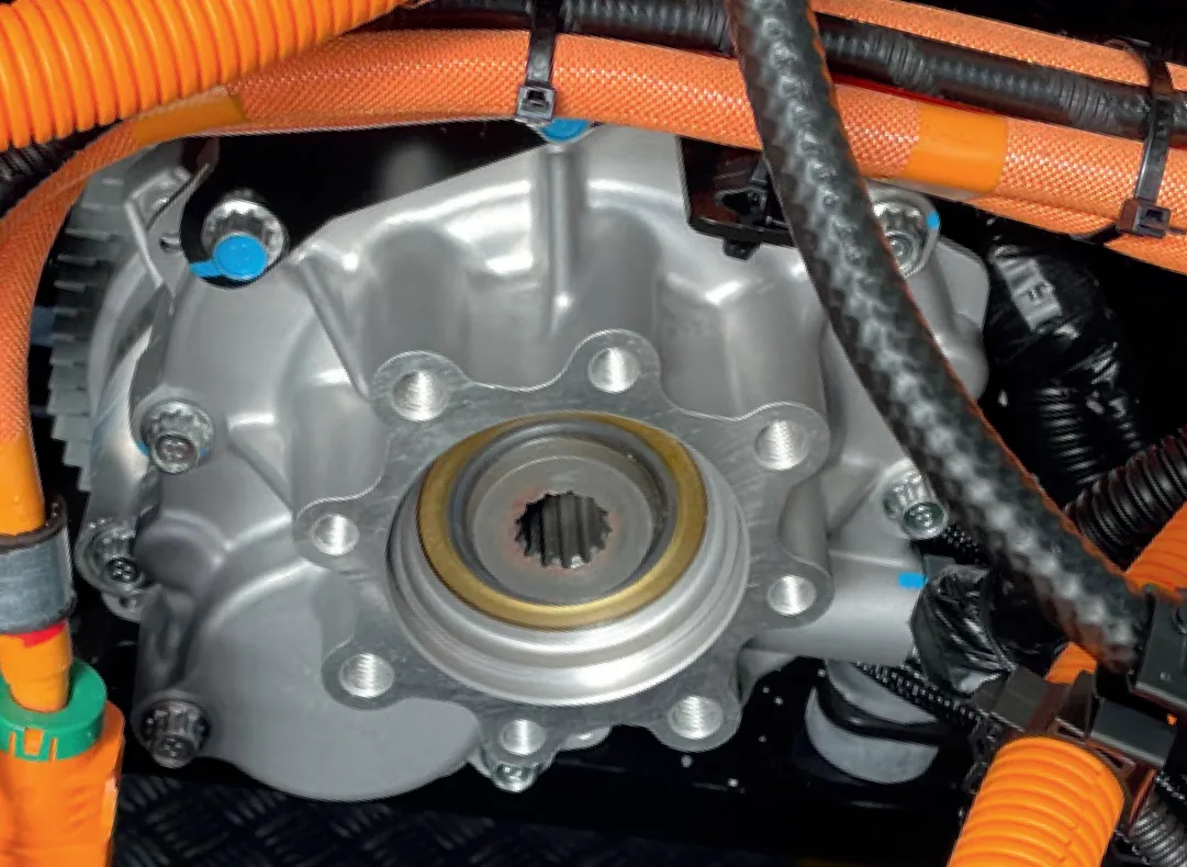 Rizon dump body truck equipped with electric power take-off