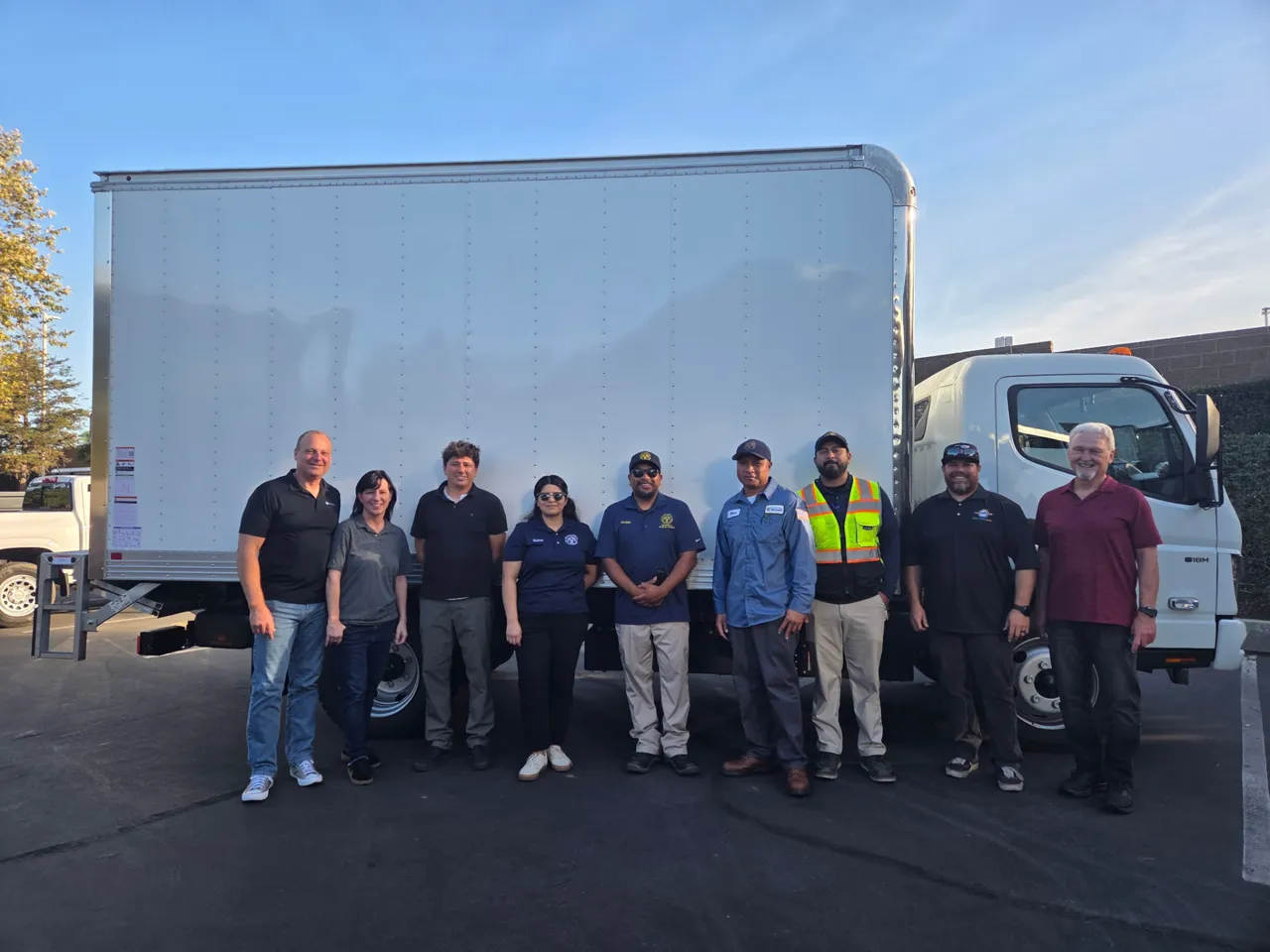 City of La Mirada staff with their RIZON electric truck